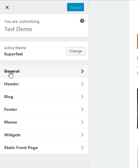 superfast customizer